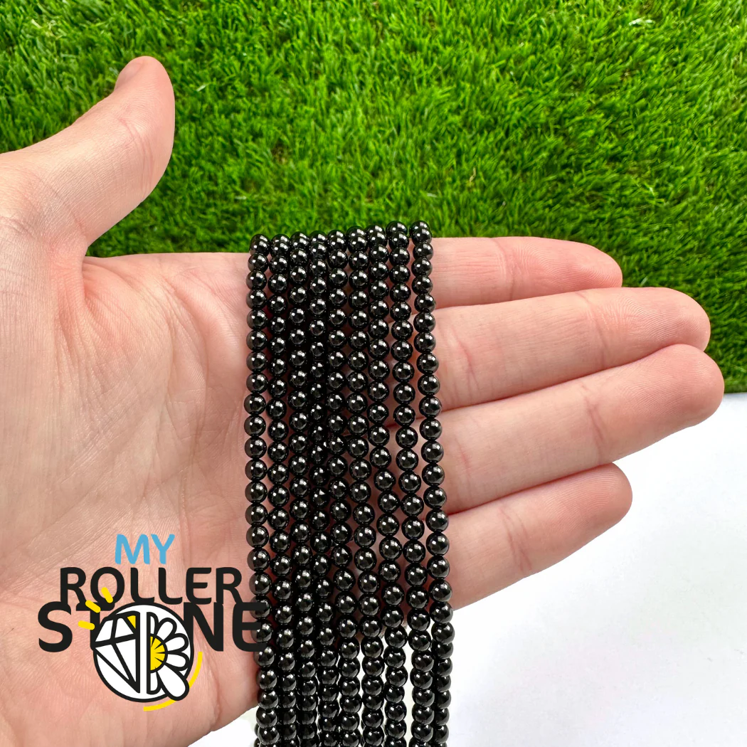 Perle Tourmaline Noire 5A - Image 2