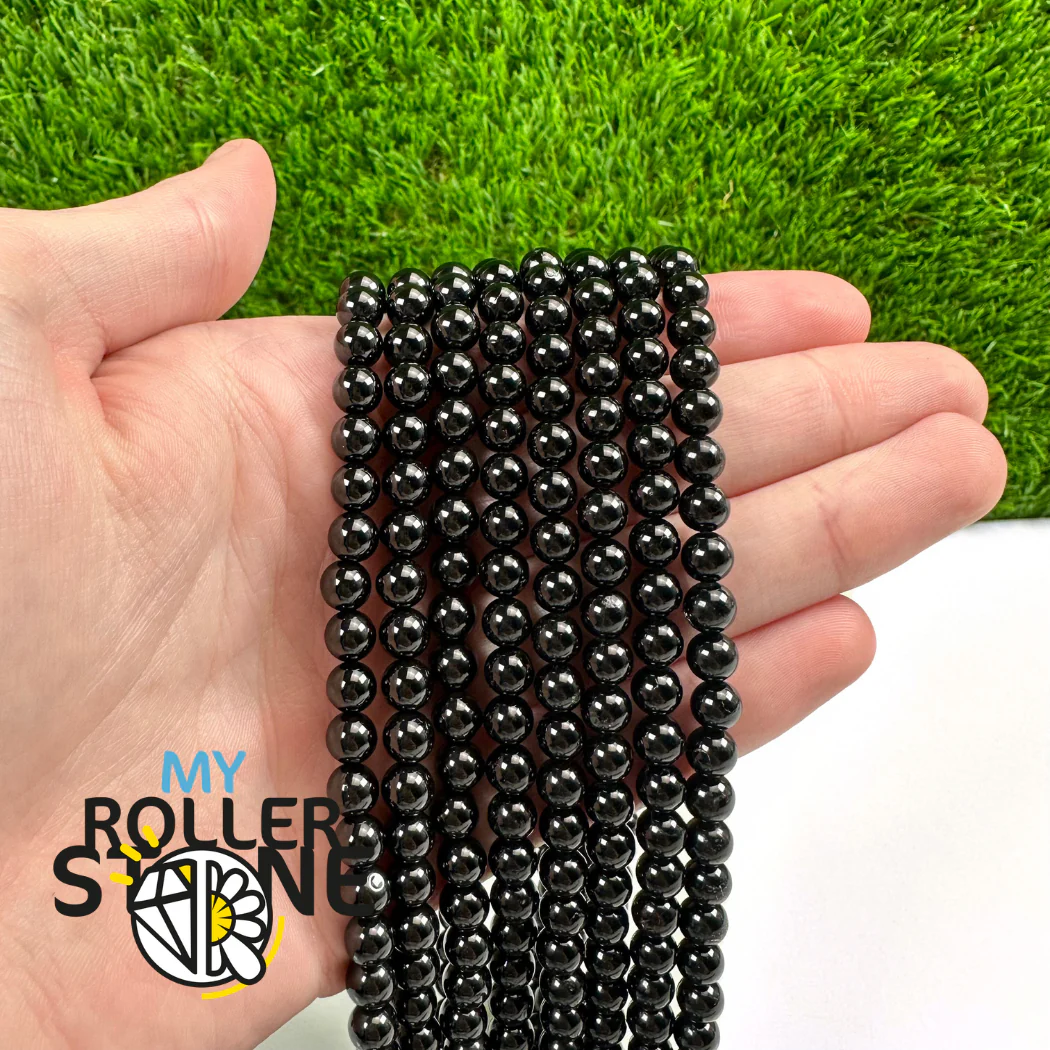 Perle Tourmaline Noire 5A - Image 3