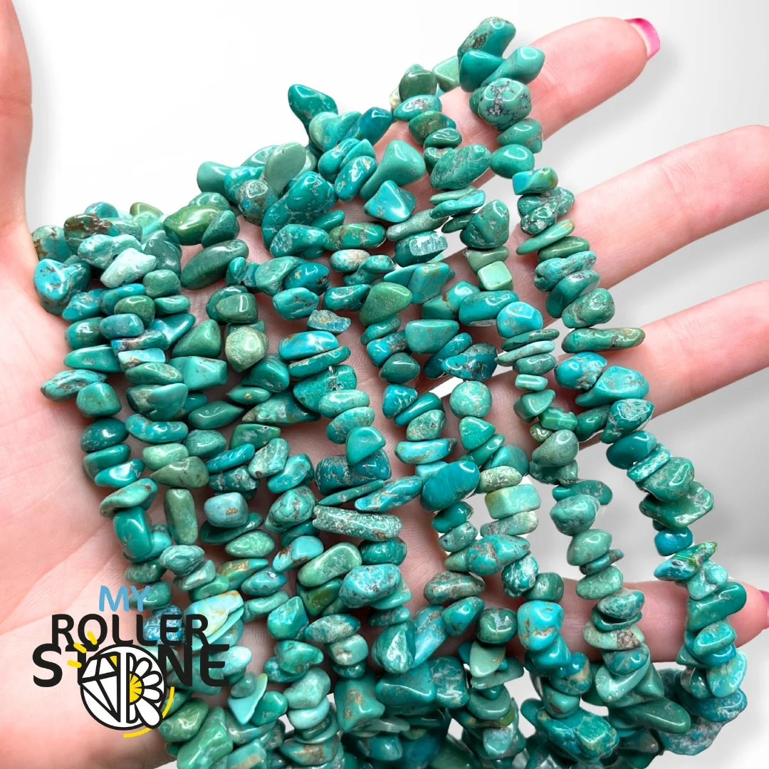 Perle Turquoise Kingman Chips