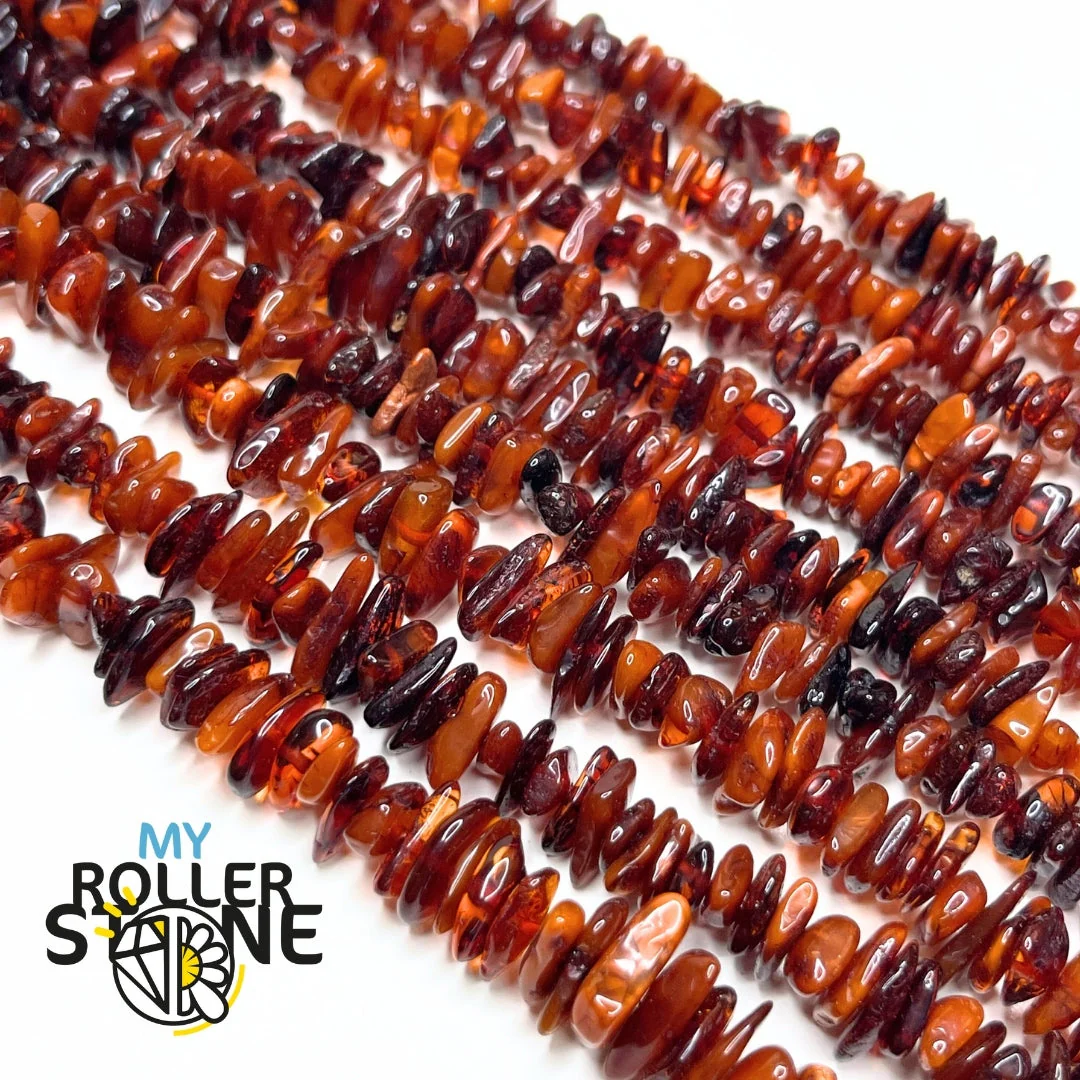 Perle Chips Ambre 3 variantes (80 cm) - Image 6