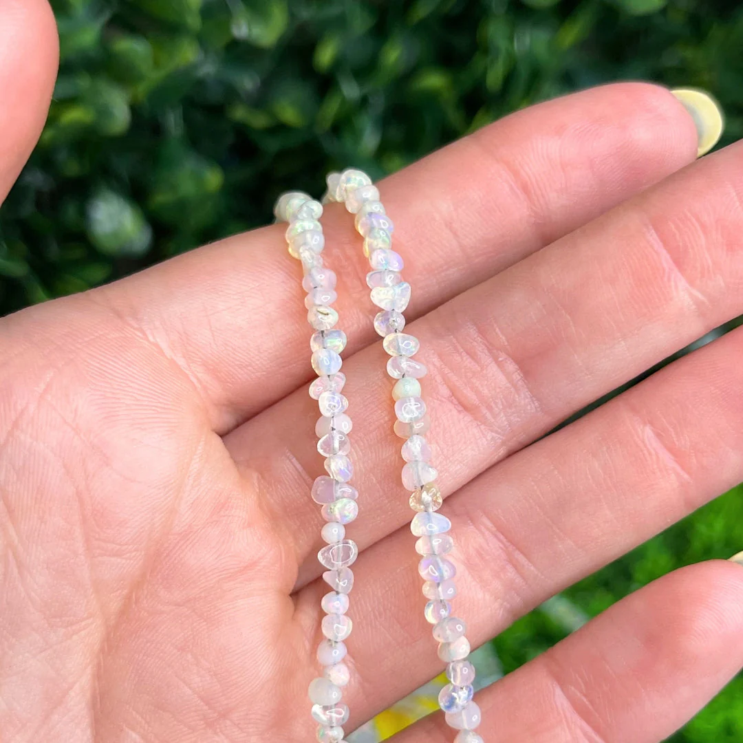 Perles Irrégulières Opale Éthiopienne - Image 2
