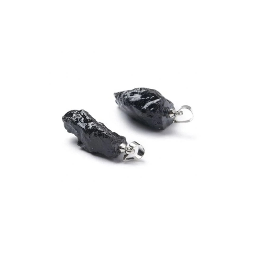 Pendentif en Tourmaline Brute