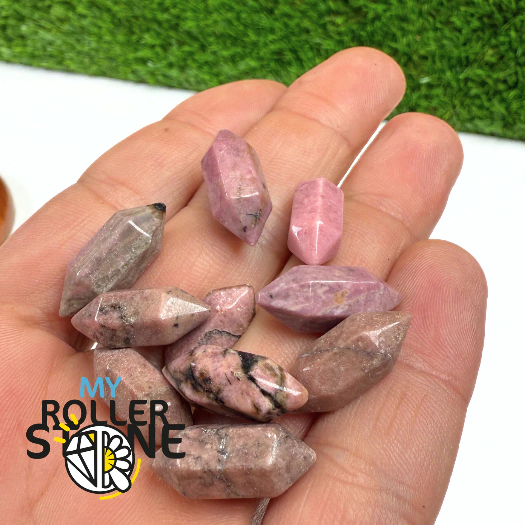 Petite Double Pointe Rhodonite Australienne - Image 2