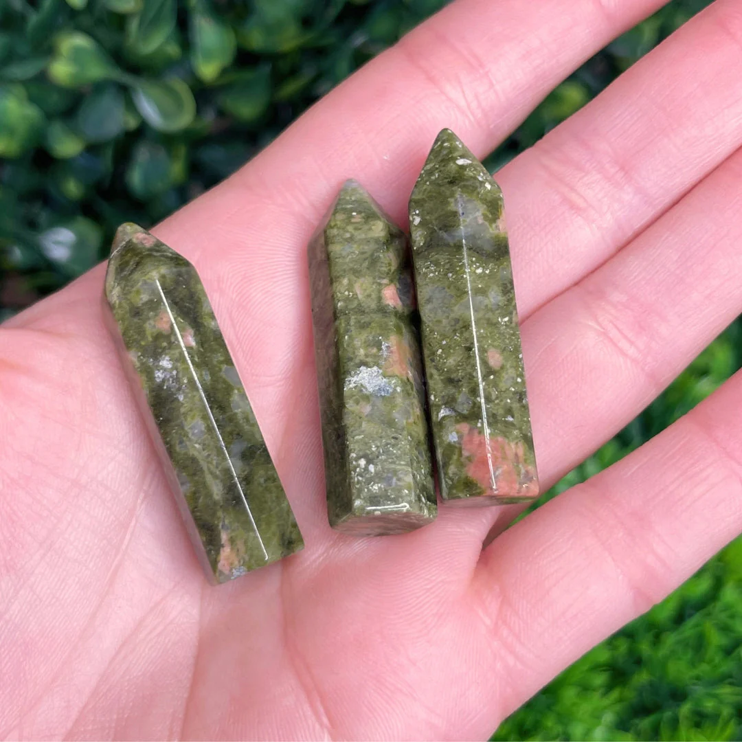 Petite Pointe Unakite