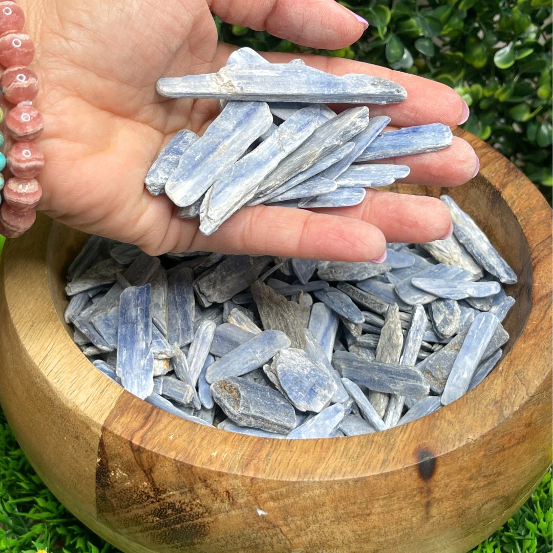 Pierre Kyanite Bleue non percée - Image 2