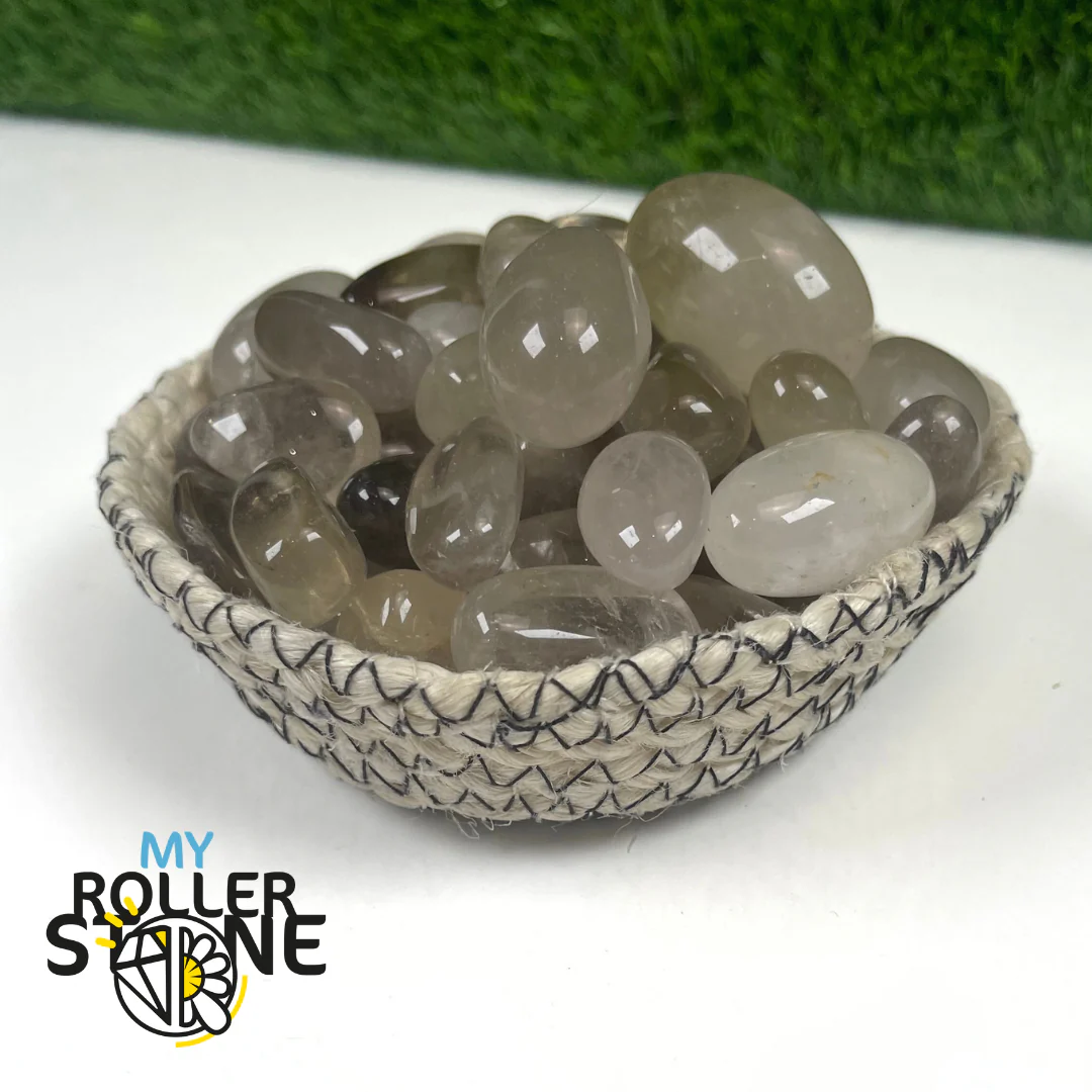 Pierres roulées en Quartz fumé