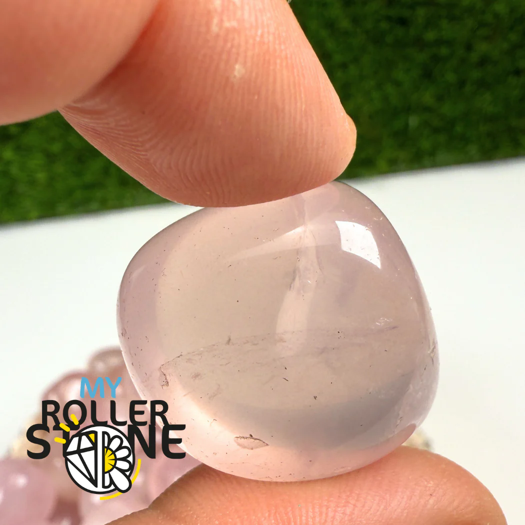 Pierres roulées Quartz rose 5A Haute Qualité - Image 2