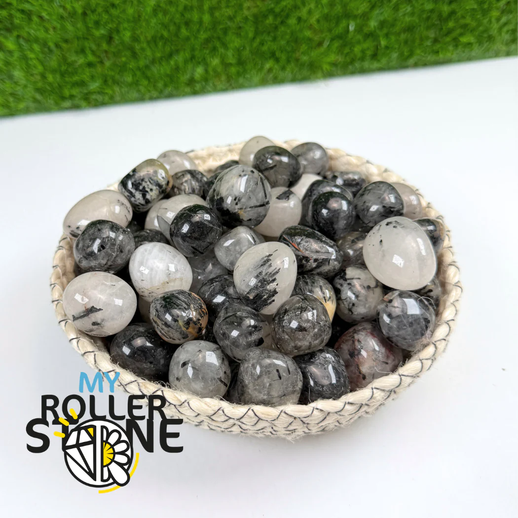 Pierres roulées Quartz Tourmaliné