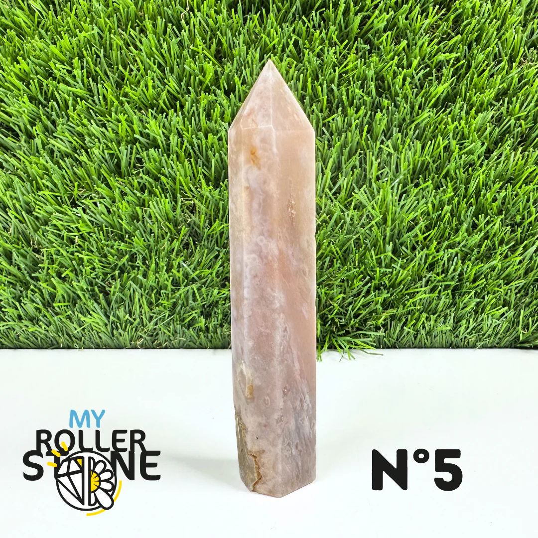 Pointes Pierre Agate Fleur - Image 10