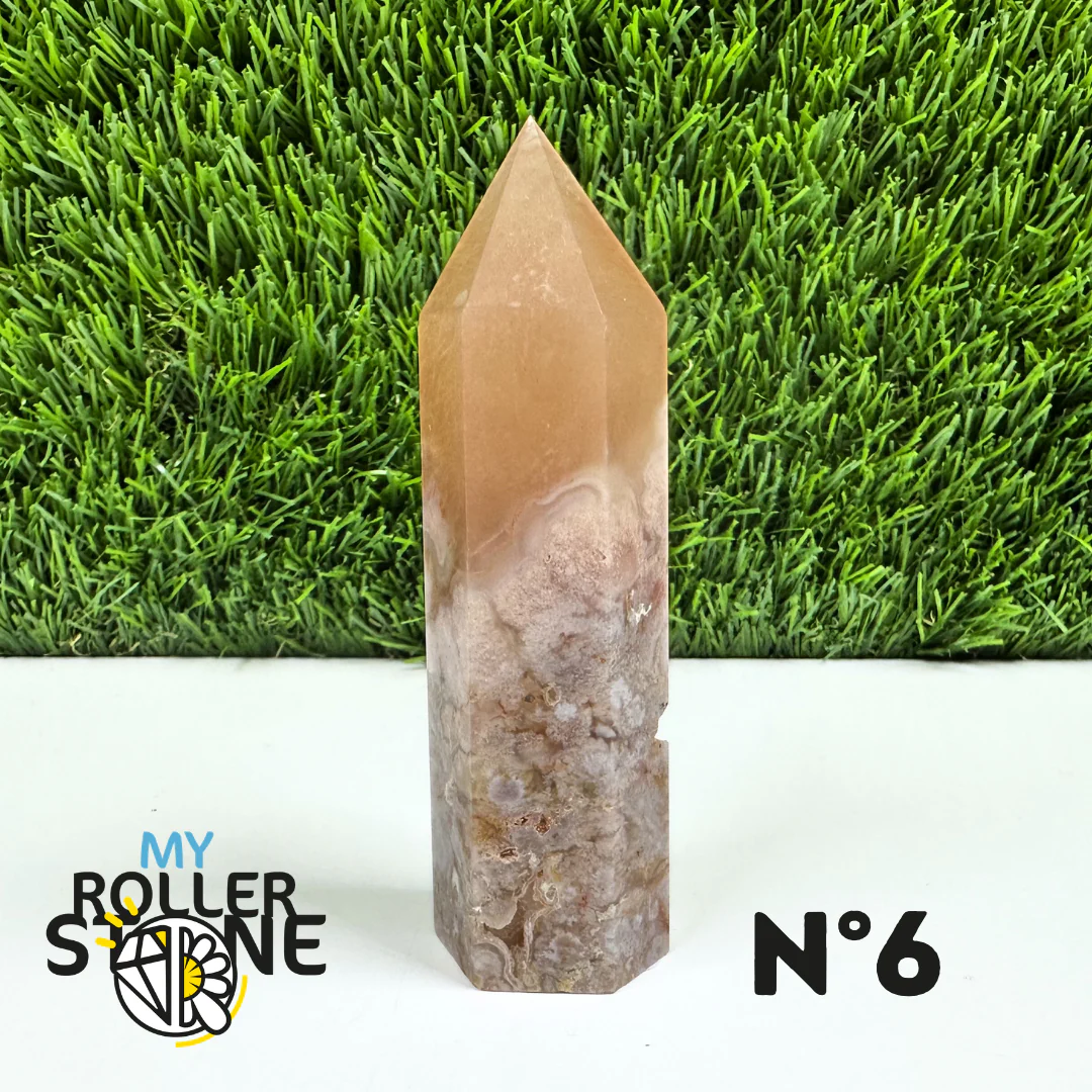 Pointes Pierre Agate Fleur - Image 12