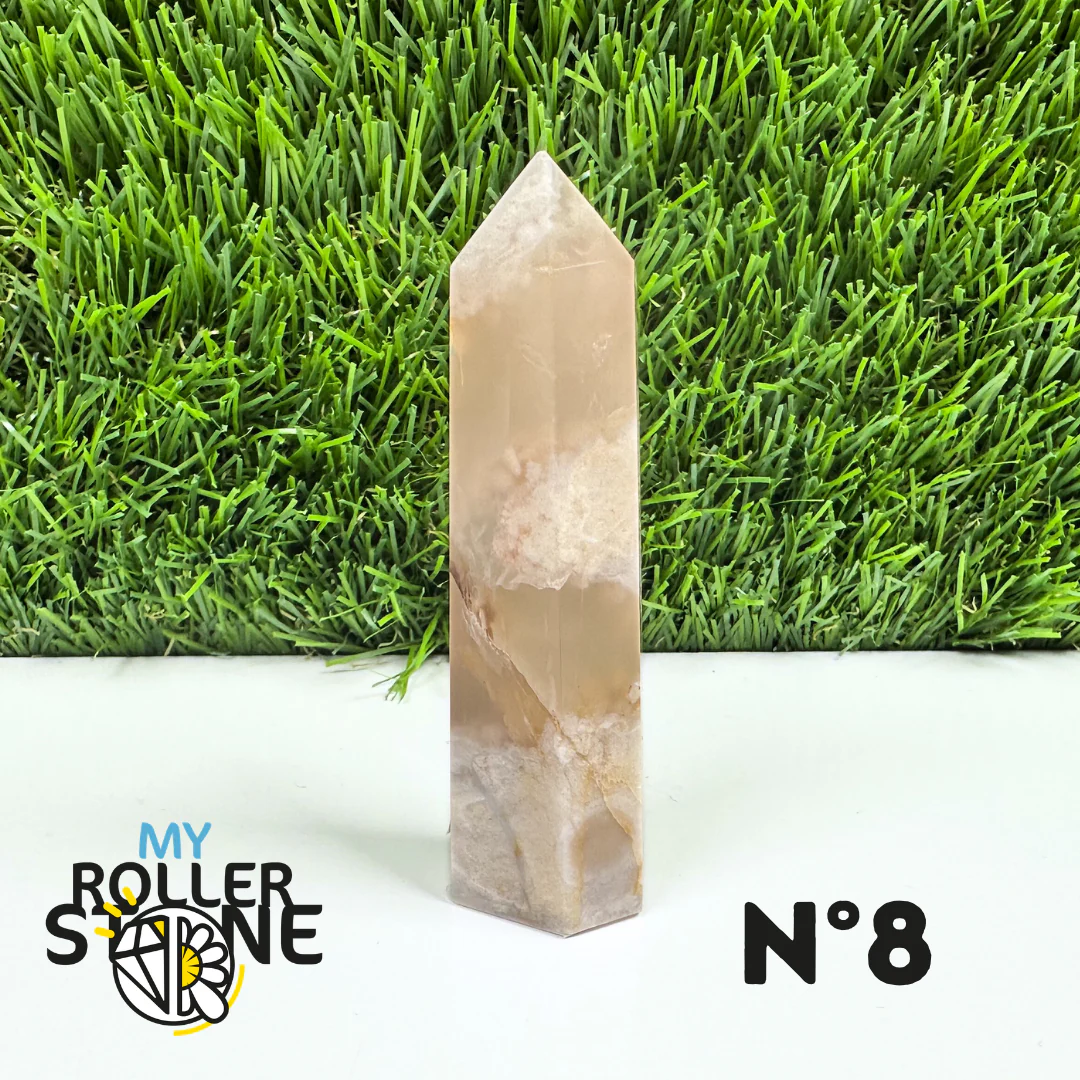 Pointes Pierre Agate Fleur - Image 17