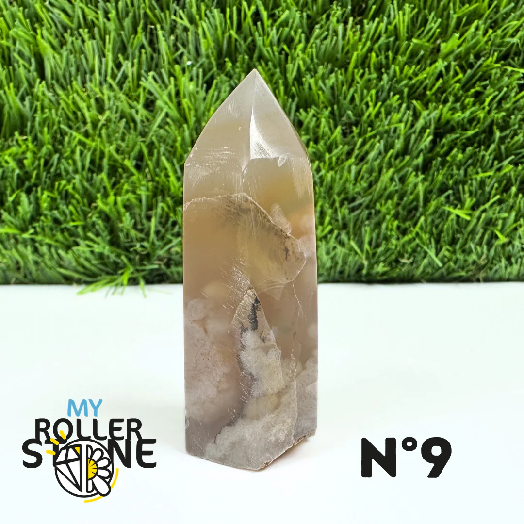Pointes Pierre Agate Fleur - Image 19