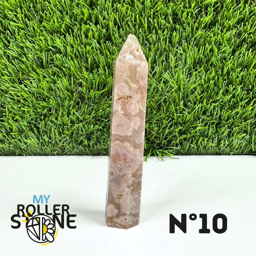 Pointes Pierre Agate Fleur - Image 20