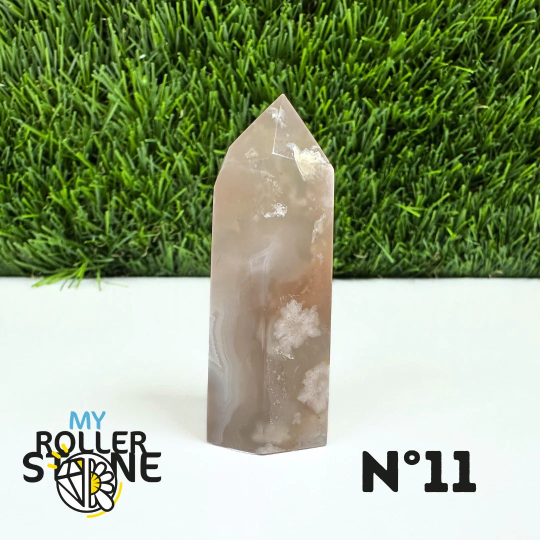 Pointes Pierre Agate Fleur - Image 22