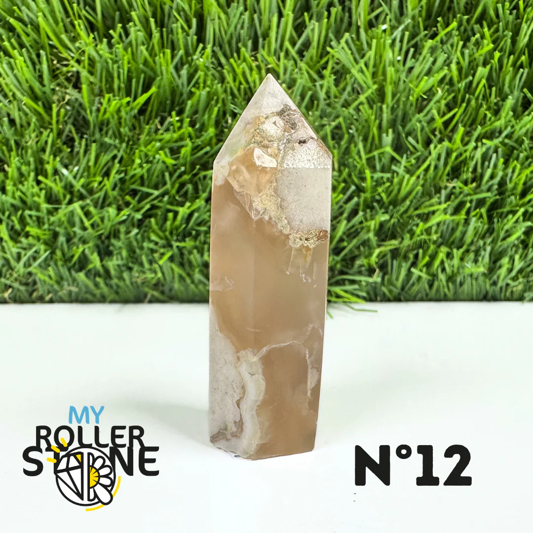 Pointes Pierre Agate Fleur - Image 24