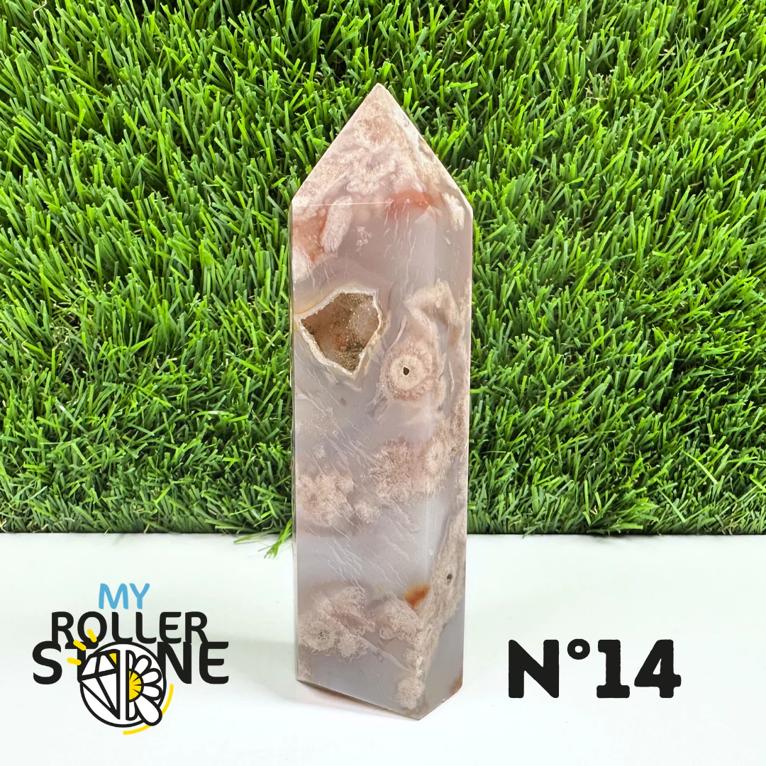 Pointes Pierre Agate Fleur - Image 29