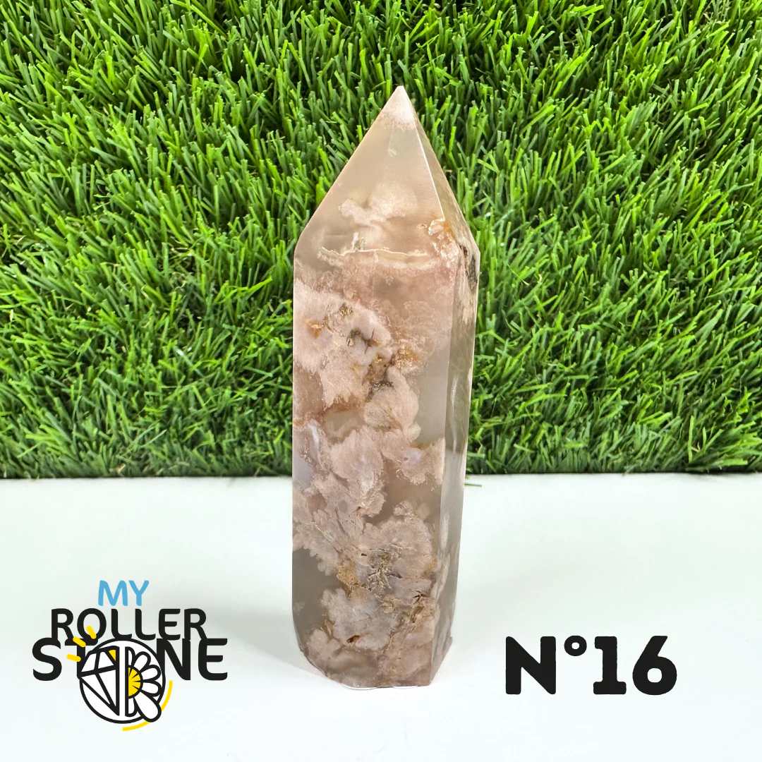 Pointes Pierre Agate Fleur - Image 32