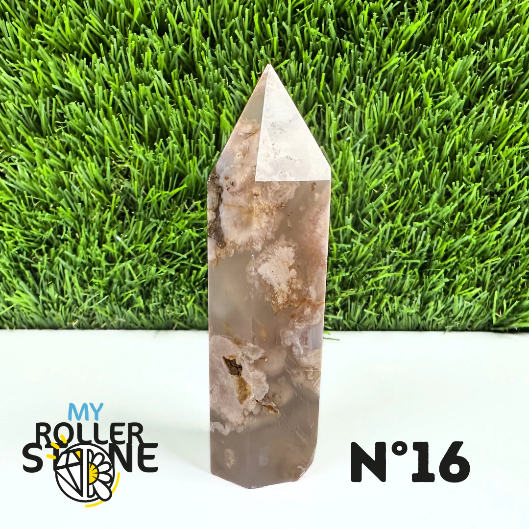 Pointes Pierre Agate Fleur - Image 33