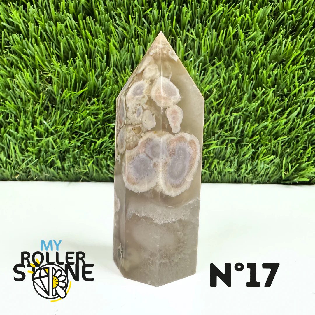 Pointes Pierre Agate Fleur - Image 34