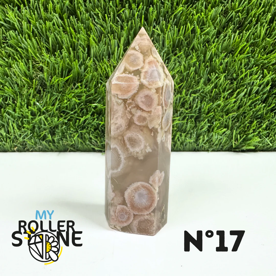 Pointes Pierre Agate Fleur - Image 35