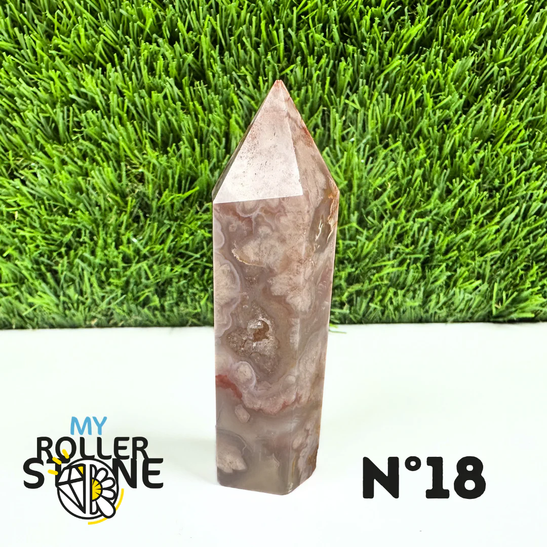 Pointes Pierre Agate Fleur - Image 36