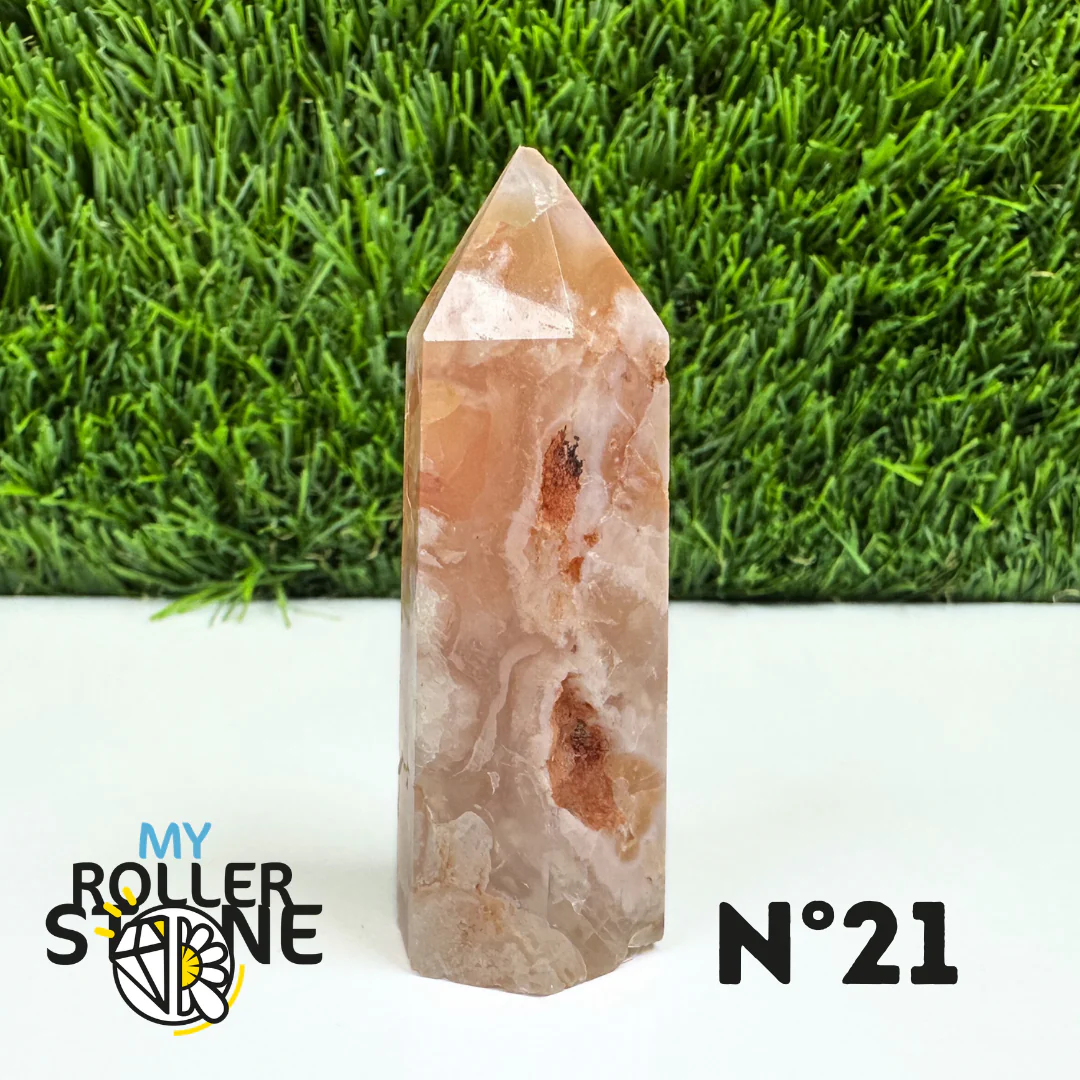 Pointes Pierre Agate Fleur - Image 42