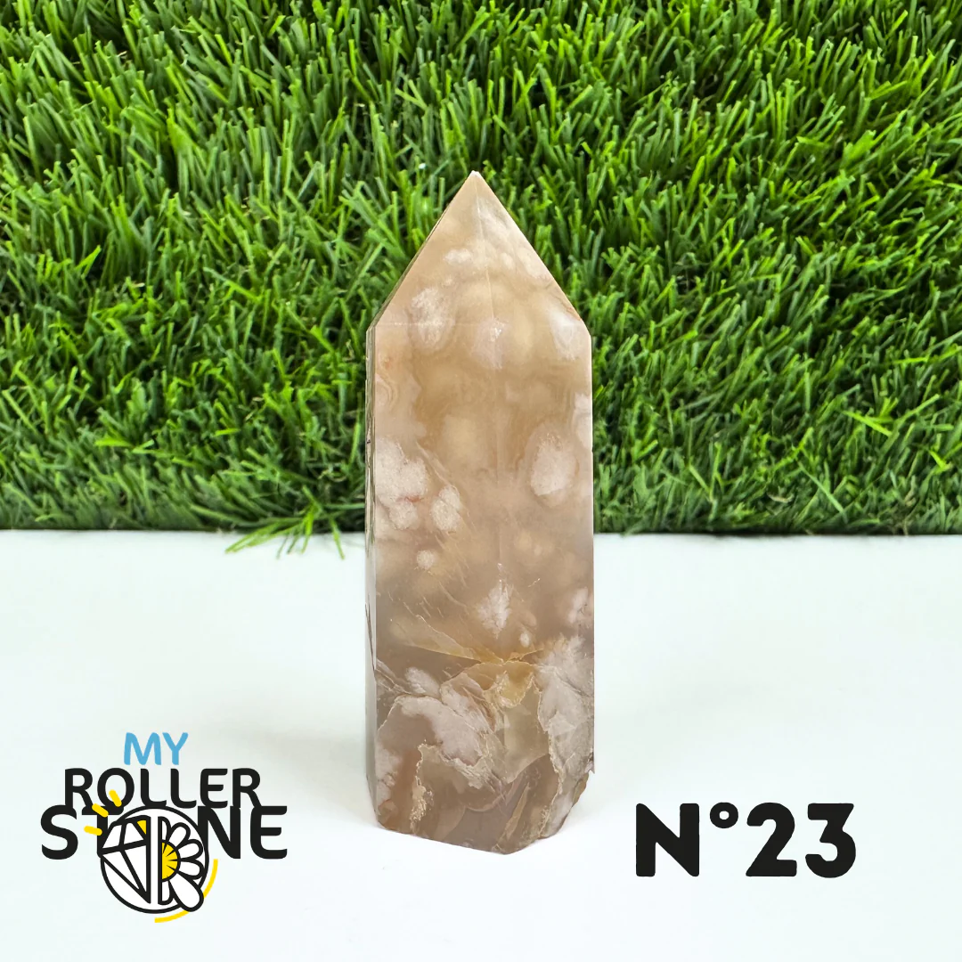 Pointes Pierre Agate Fleur - Image 46