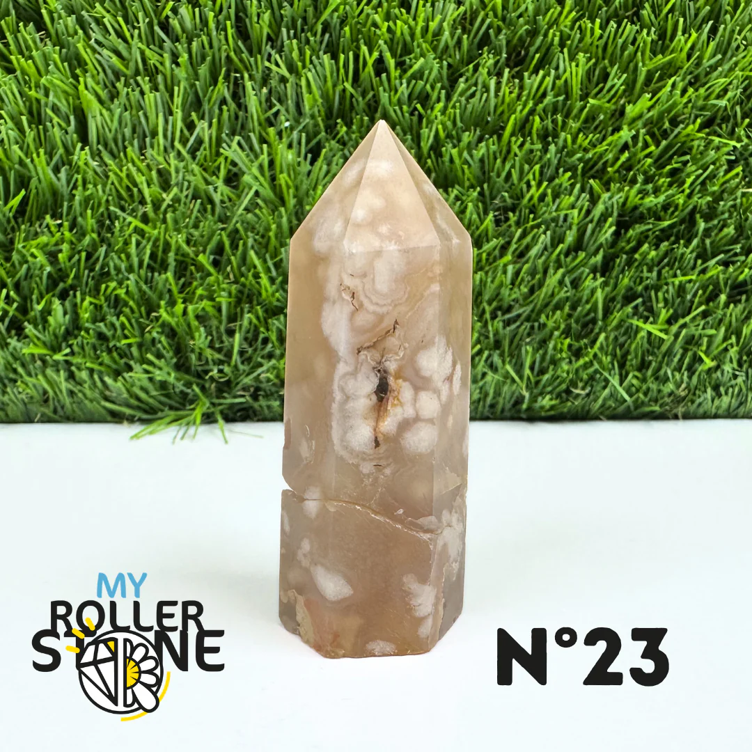 Pointes Pierre Agate Fleur - Image 47