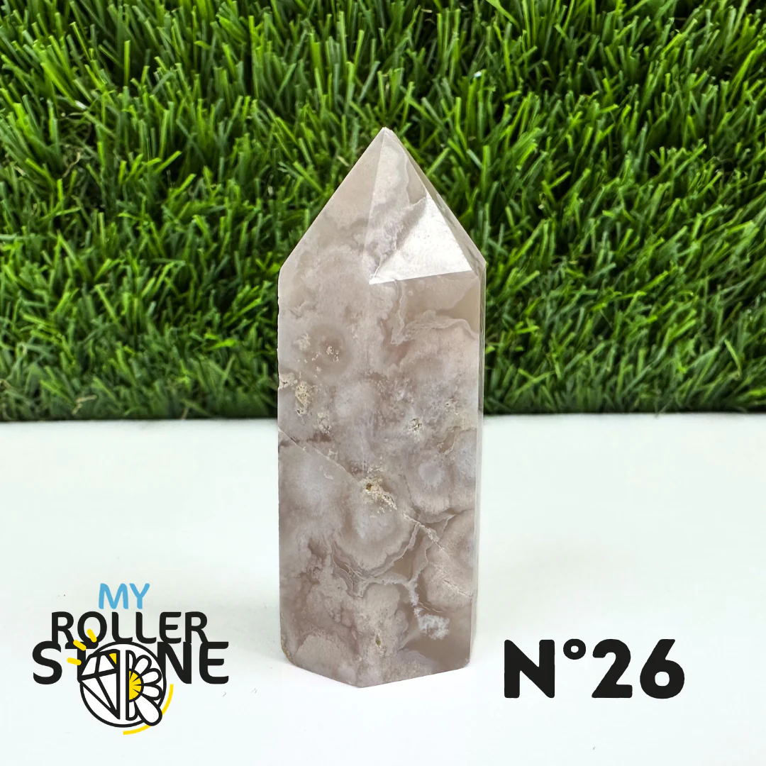 Pointes Pierre Agate Fleur - Image 53