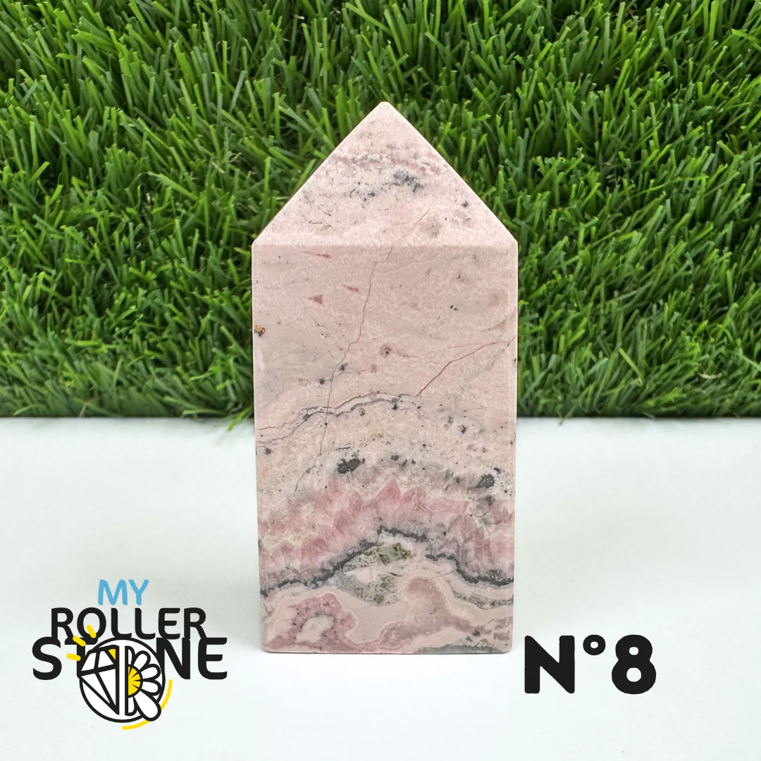 Pointes Pierre Rectangulaire Rhodochrosite - Image 13