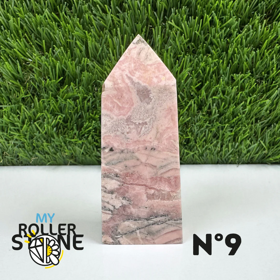 Pointes Pierre Rectangulaire Rhodochrosite - Image 14