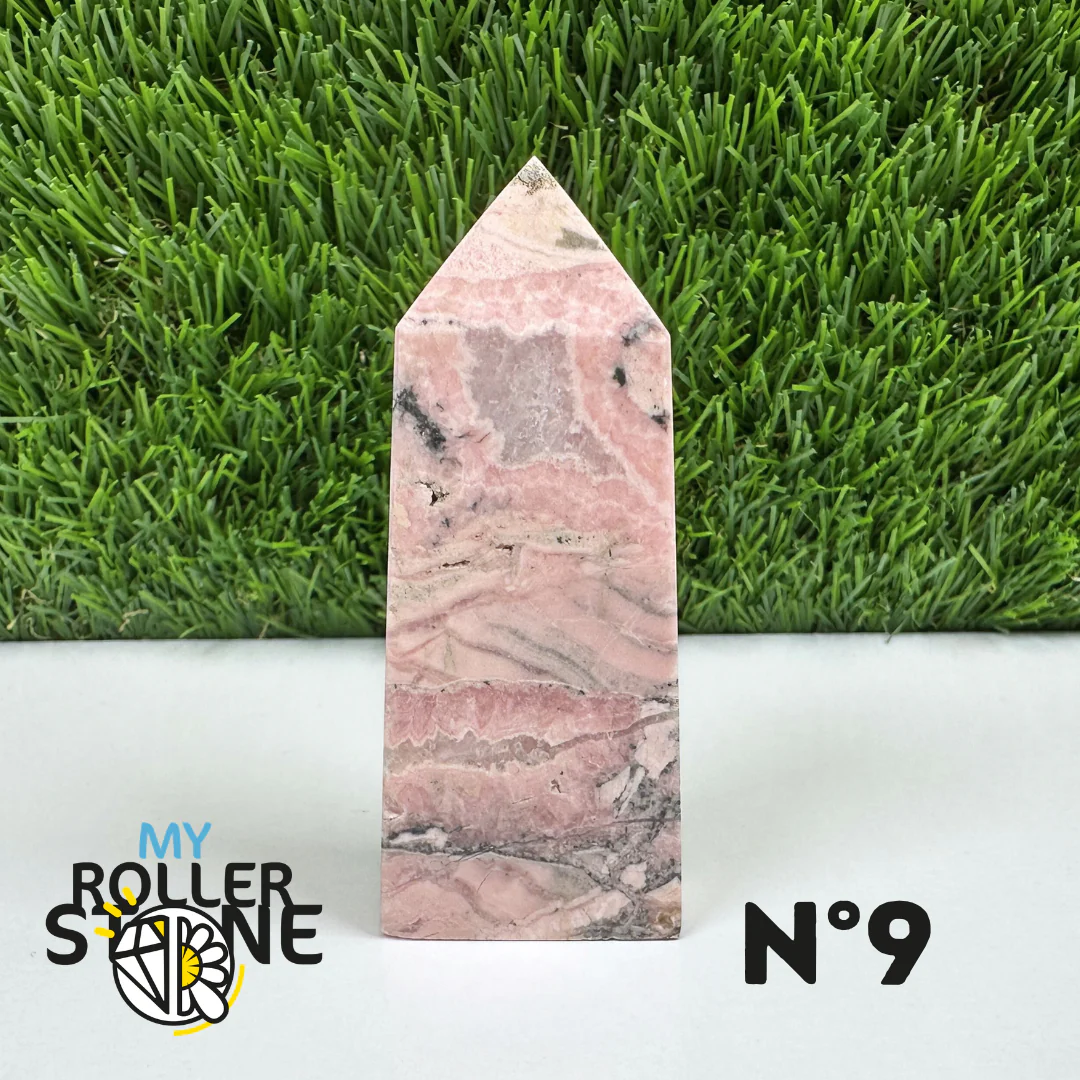 Pointes Pierre Rectangulaire Rhodochrosite - Image 15
