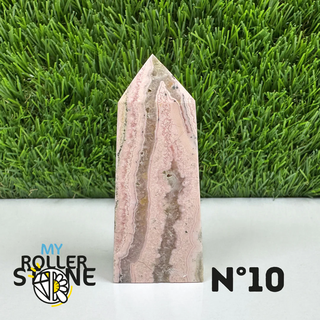 Pointes Pierre Rectangulaire Rhodochrosite - Image 16