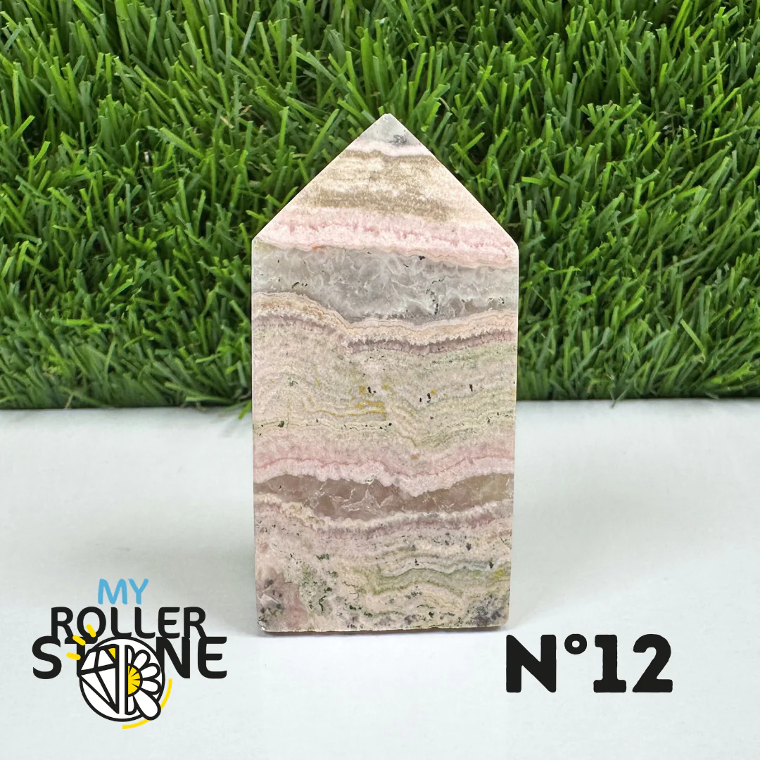 Pointes Pierre Rectangulaire Rhodochrosite - Image 18