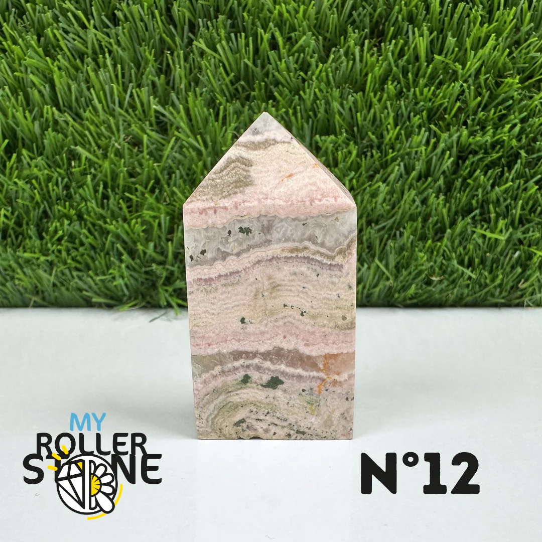 Pointes Pierre Rectangulaire Rhodochrosite - Image 19