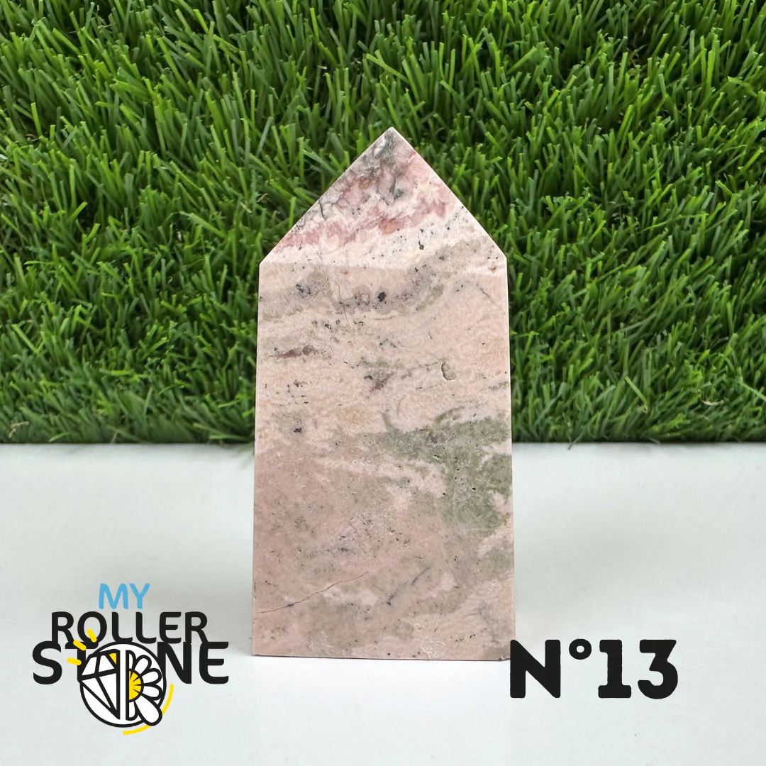 Pointes Pierre Rectangulaire Rhodochrosite - Image 21