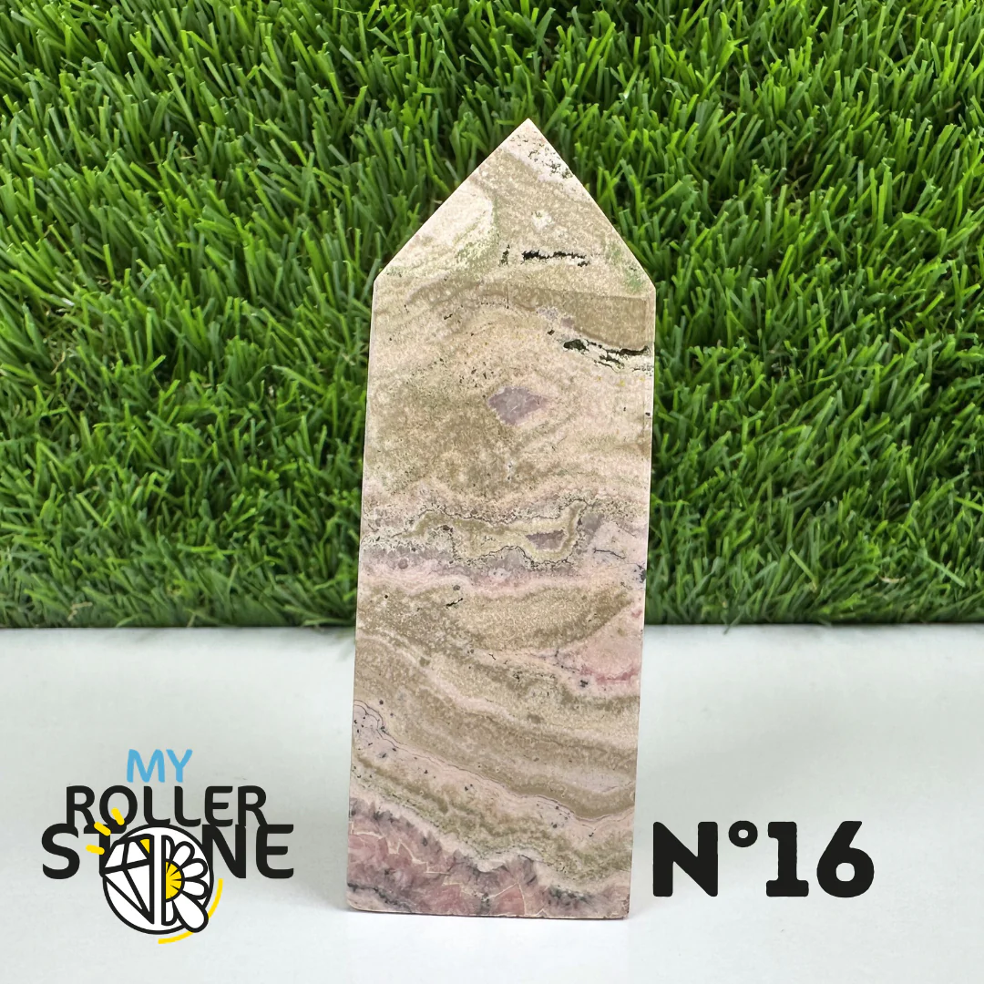 Pointes Pierre Rectangulaire Rhodochrosite - Image 27
