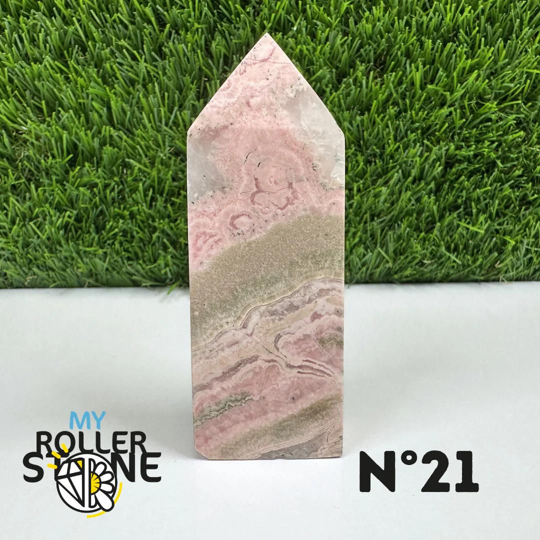 Pointes Pierre Rectangulaire Rhodochrosite - Image 28