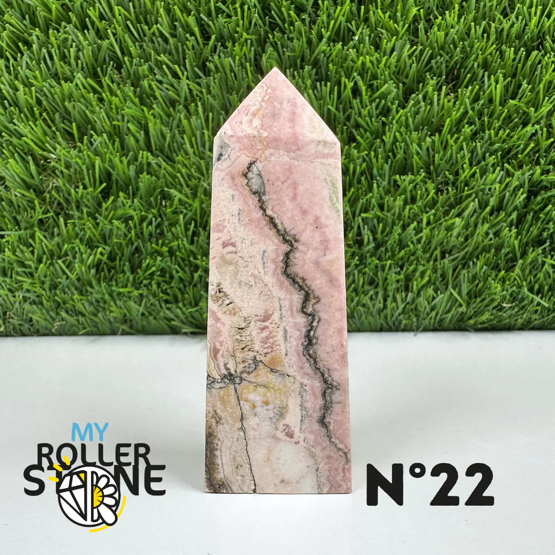 Pointes Pierre Rectangulaire Rhodochrosite - Image 30