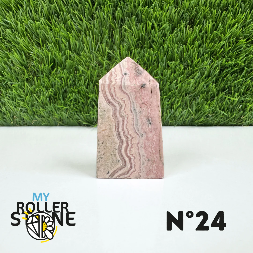 Pointes Pierre Rectangulaire Rhodochrosite - Image 34