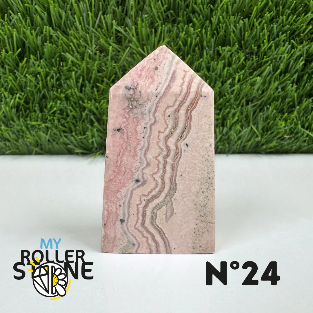 Pointes Pierre Rectangulaire Rhodochrosite - Image 35