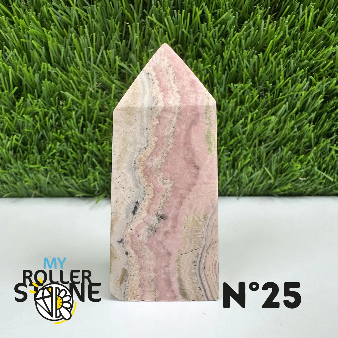 Pointes Pierre Rectangulaire Rhodochrosite - Image 37