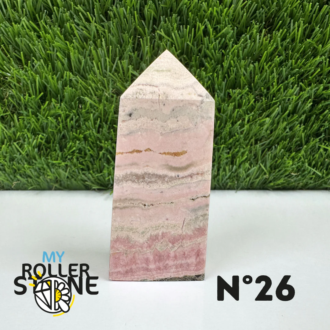 Pointes Pierre Rectangulaire Rhodochrosite - Image 38