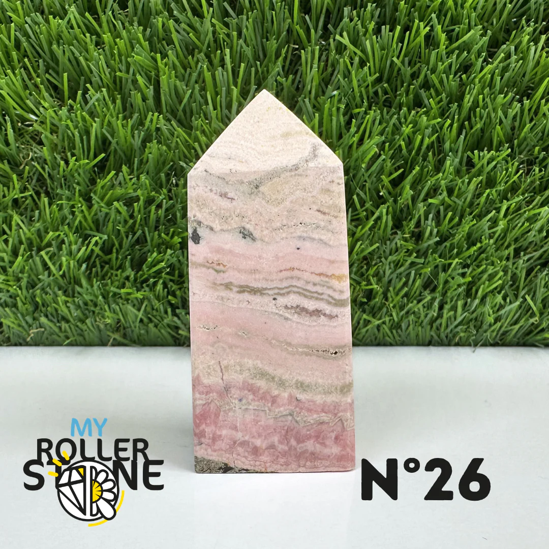 Pointes Pierre Rectangulaire Rhodochrosite - Image 39