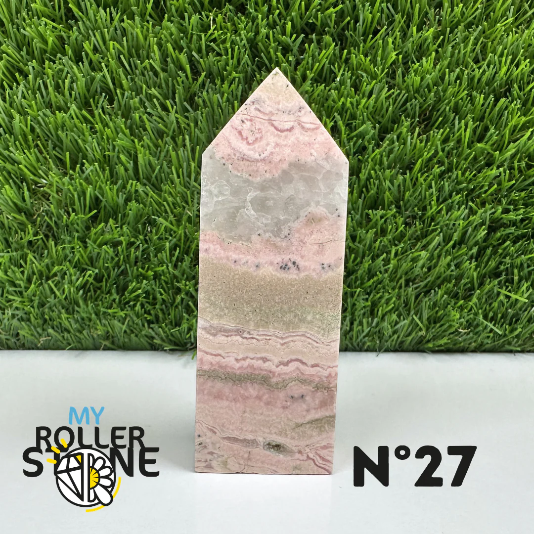 Pointes Pierre Rectangulaire Rhodochrosite - Image 41
