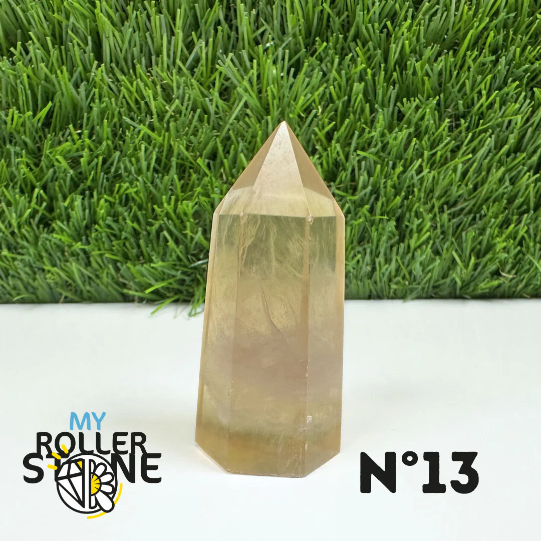 Pointes Pierre Fluorite Arc-en-Ciel Pastel - Image 26