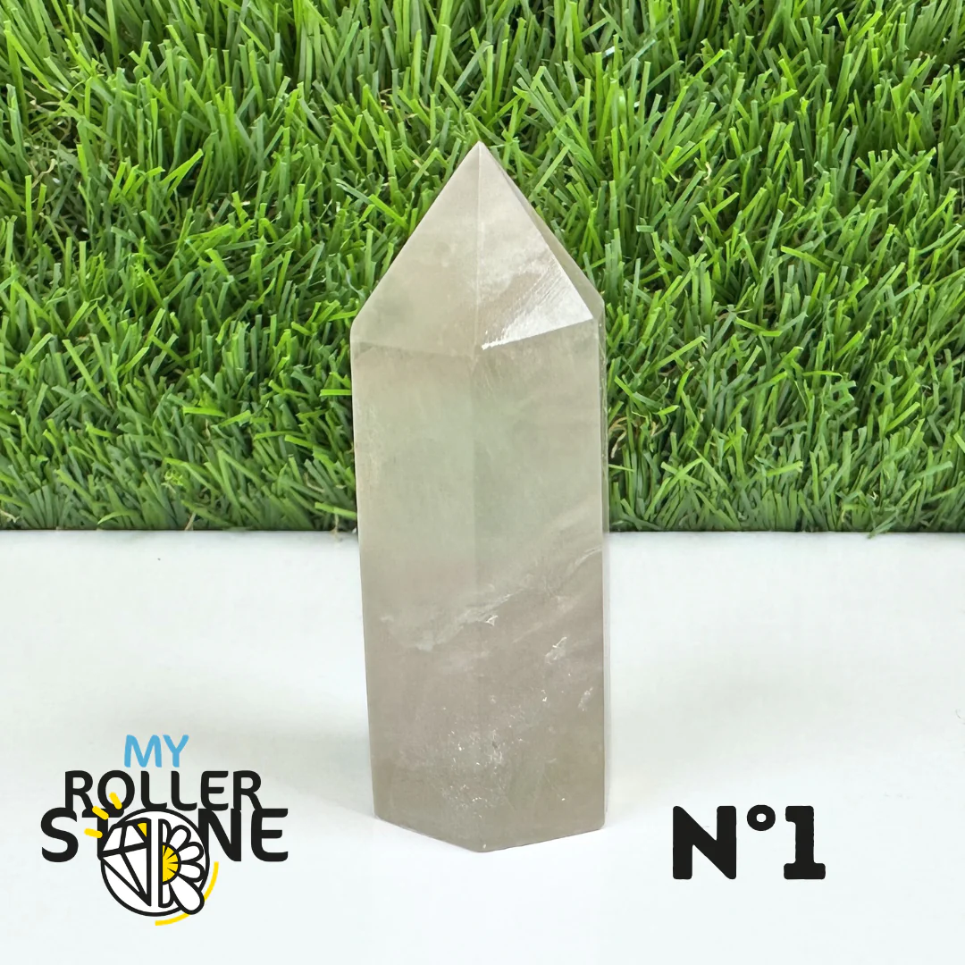 Pointes Pierre Fluorite Arc-en-Ciel Pastel - Image 3