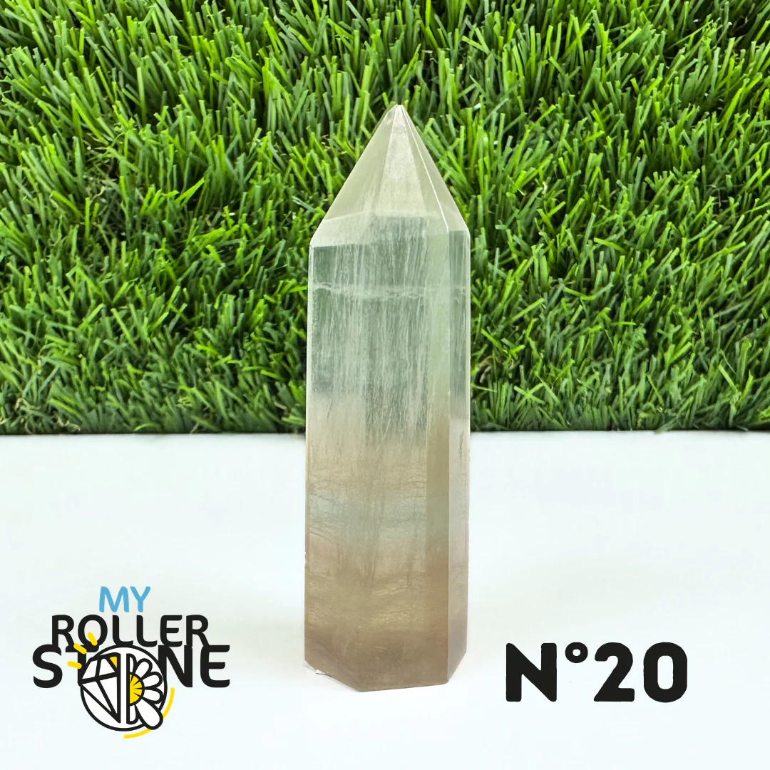 Pointes Pierre Fluorite Arc-en-Ciel Pastel - Image 40