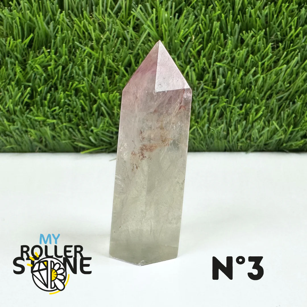 Pointes Pierre Fluorite Arc-en-Ciel Pastel - Image 7