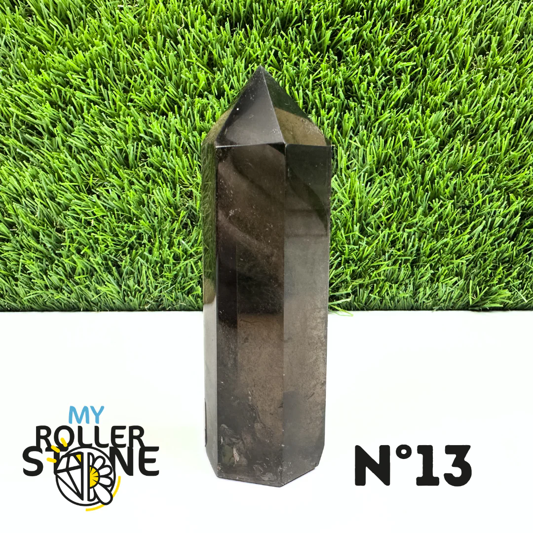 Pointes Pierre Quartz Fumée - Image 15